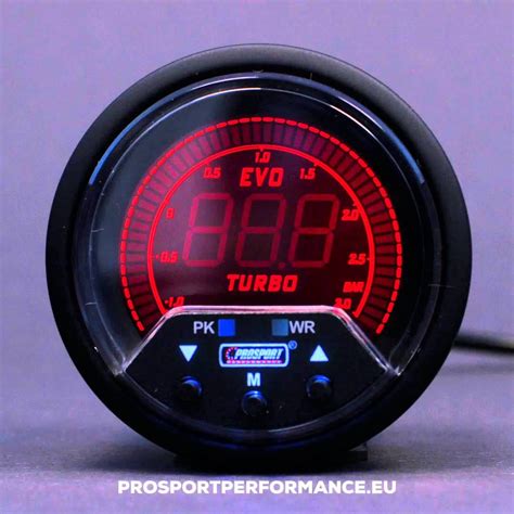 Prosport Evo Turbo Gauge, Car Accessories, Accessories on Carousell