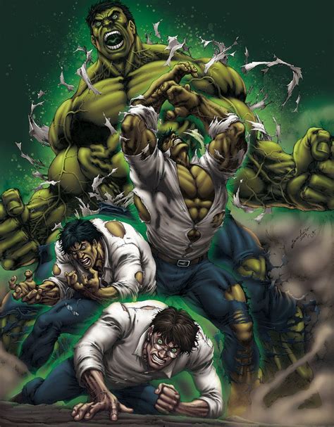 HULK TRANSFORMATION by DAVID-OCAMPO on DeviantArt | Hulk comic, Marvel ...