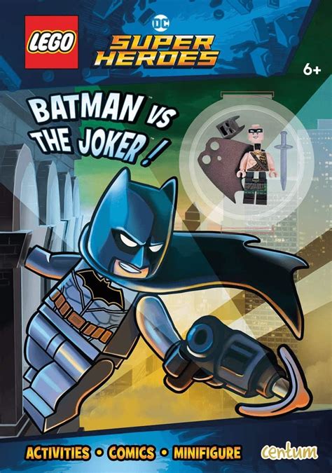 Lego - Batman vs the Joker! - Activity Book with Free Batman Minifigure ...