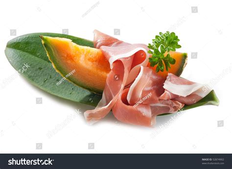 Parma Ham With Melon Stock Photo 52874902 : Shutterstock