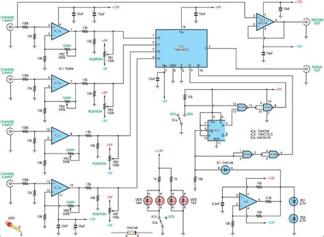 Oscilloscope Symbol Circuit Diagram