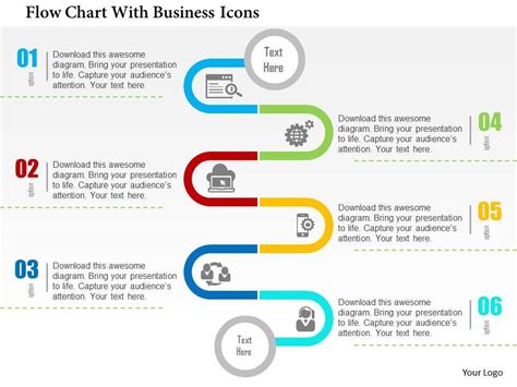 flow_chart_with_business_icons_flat_powerpoint_design_Slide01.jpg (960× ...