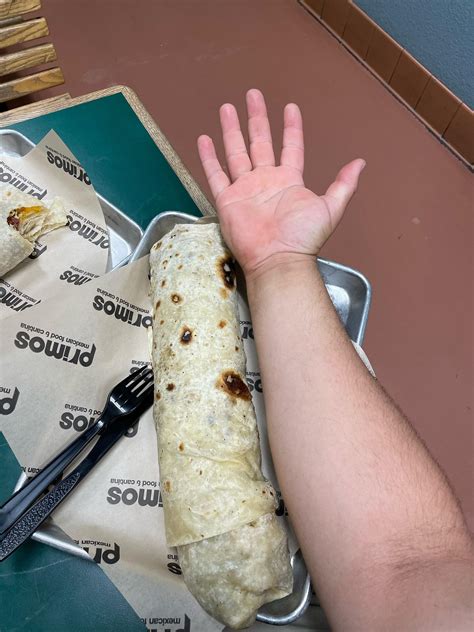 Big burrito at a local Mexican food chain : r/AbsoluteUnits