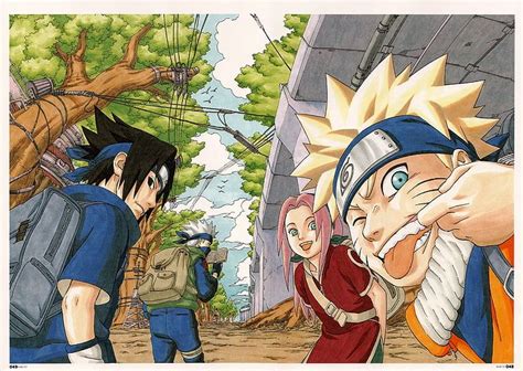 Team 7 Unites: Stunning Naruto Shippuuden Wallpaper