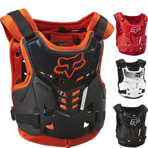 Fox Racing Proframe LC Youth Motocross Protection Chest Guard Roost ...