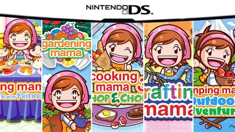 Cooking Mama Games for DS - YouTube