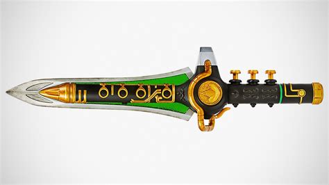 Hasbro Unleashes Power Rangers Mighty Morphin Green Dragon Dagger