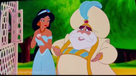 Aladdin 1992 sultan meets jasmine - YouTube