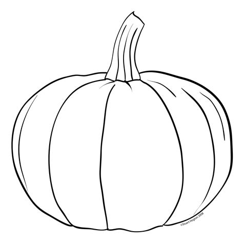 blank pumpkin template | Pumpkin coloring pages, Pumpkin drawing ...