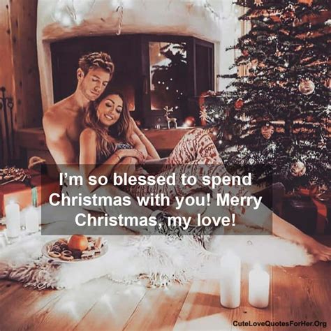 50 Christmas Love Quotes for Her & Him to Wish with Images