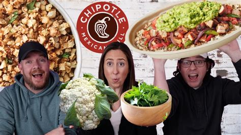 Chipotle Whole30® Bowl Review | Trying NEW Cauliflower Rice with ...