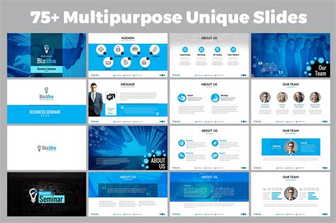 Powerpoint template design - verwo