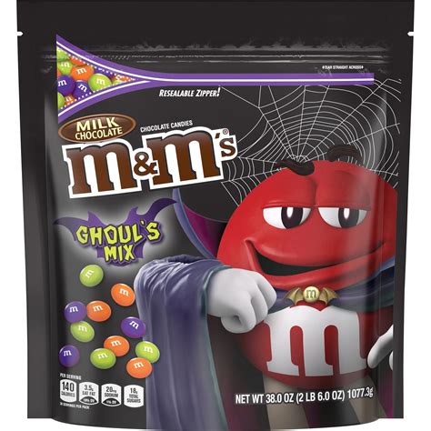 M&M'S Halloween Milk Chocolate Ghouls Mix Candy, 38 Ounce - Walmart.com ...