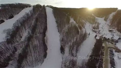 GoPro Drone | Aerial Tour of Holiday Valley Ski Resort - Ellicottville ...