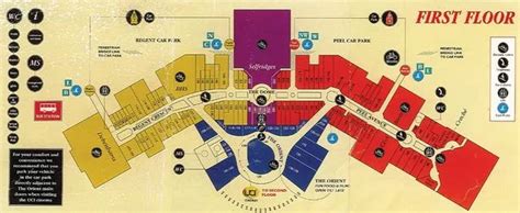 Trafford Centre 25th anniversary - original map and ALL the stores that ...