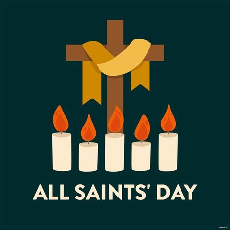 All Saints' Day Clipart Vector in PSD, Illustrator, SVG, JPG, EPS, PNG ...