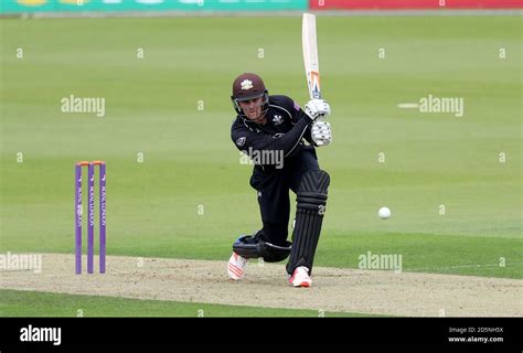 Surrey's Jason Roy batting Stock Photo - Alamy