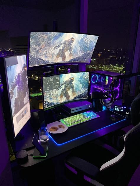 Gaming Room Setup | Computer gaming room, Gaming room setup, Video game ...