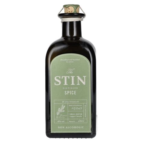 The STIN Distilled Spice Gin Non Alcoholic 0,5l