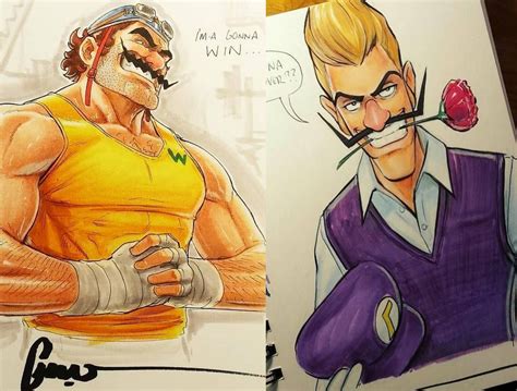 Wario and Waluigi - Illustration by zack-awesome - on DeviantArt ...