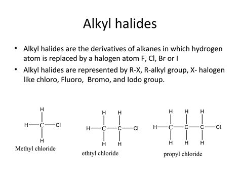 Alkyl halide | PPT