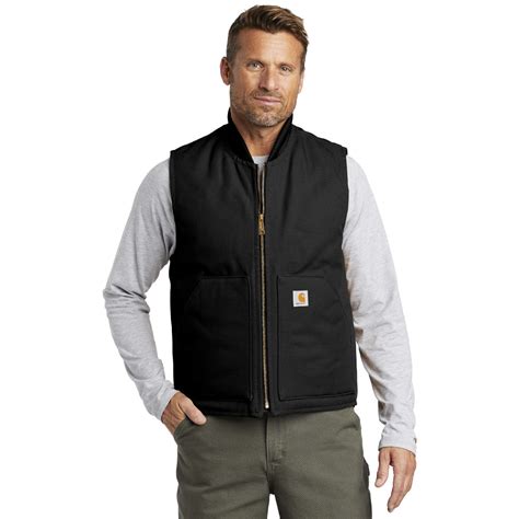 Carhartt Duck Vest CTV01 Black – Tri-State Industrial Supply