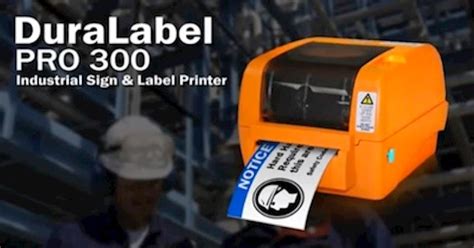 DuraLabel PRO 300 label printer from Graphic Products | Utility Products