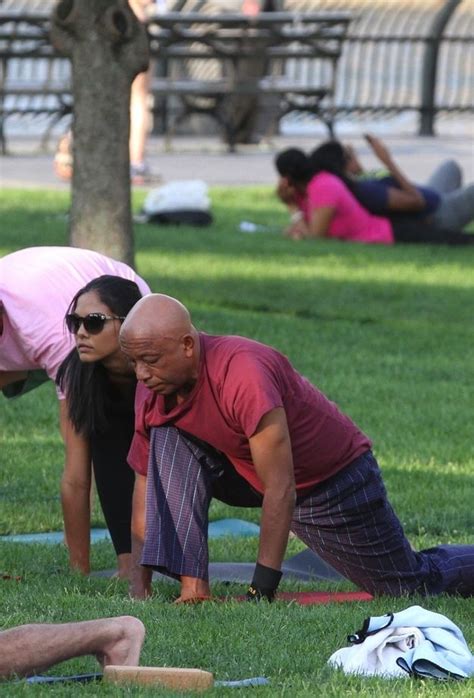 Russell Simmons | Yoga poses for men, Celebrity workout, Celebrities