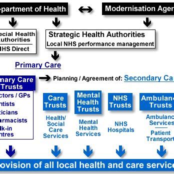 The new structure of NHS in England | Download Scientific Diagram