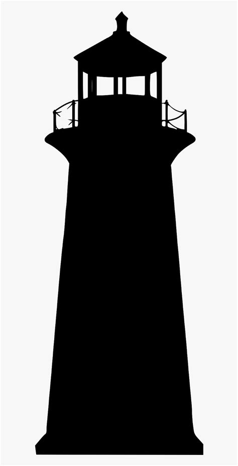 Lighthouse, Building, Silhouette, Beach, Direction, - Vector ...