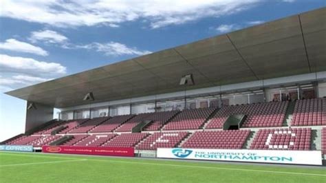 Work on Northampton Town Football Club stadium starts - BBC News