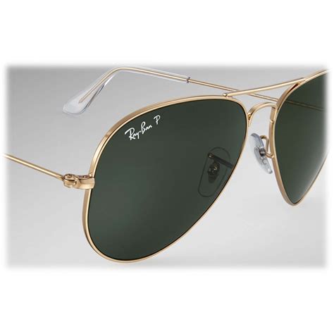 Ray-Ban - RB3025 001/58 - Original Aviator Classic - Gold - Polarized ...