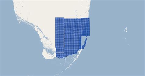 Miami-Dade County, Florida Township Range Sections | GIS Map Data ...