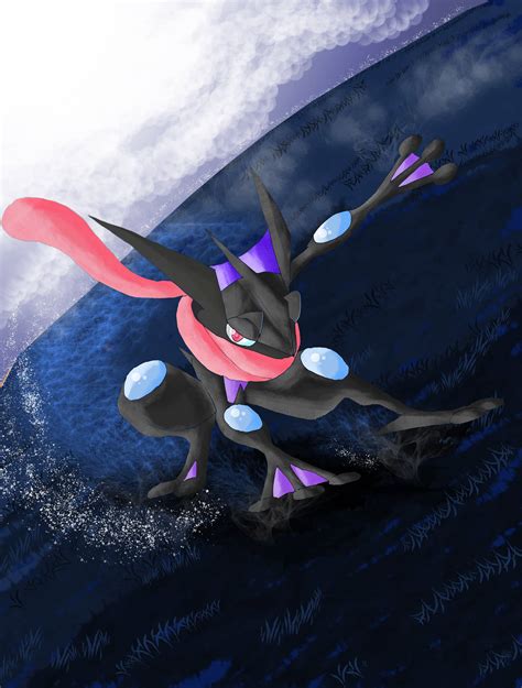 Greninja Shiny Wallpaper