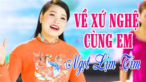 VỀ XỨ NGHỆ CÙNG EM - Cô gái hát dân ca làm triệu trái tim xiêu lòng ...