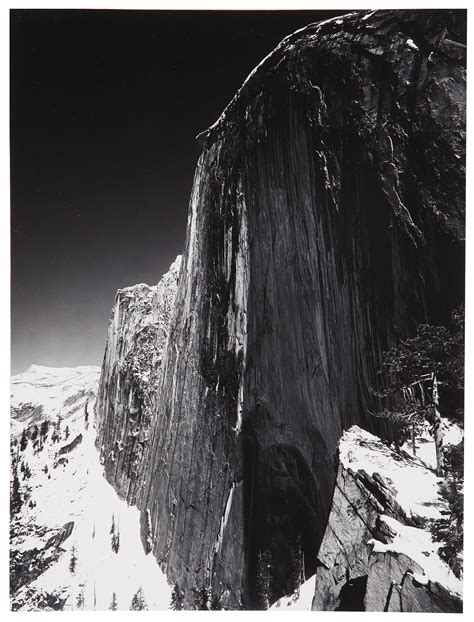 ANSEL ADAMS (1902–1984), Monolith, the Face of Half Dome, Yosemite ...