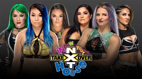 WWE NXT TakeOver: In Your House Results: Six-Woman Tag Team Match ...