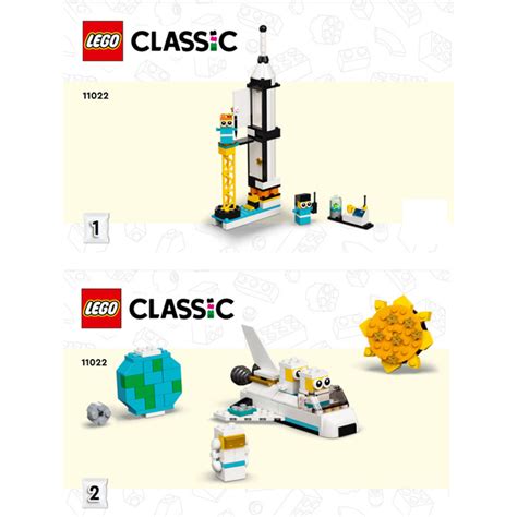 LEGO Space Mission Set 11022 Instructions | Brick Owl - LEGO Marketplace