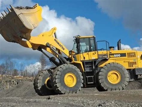 Komatsu WA500-7 Wheel Loader, 36410 kg, 7 cum, 353 hp, specification ...