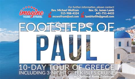 Footsteps of Paul 10-Day Tour of Greece - Lutherans For Life