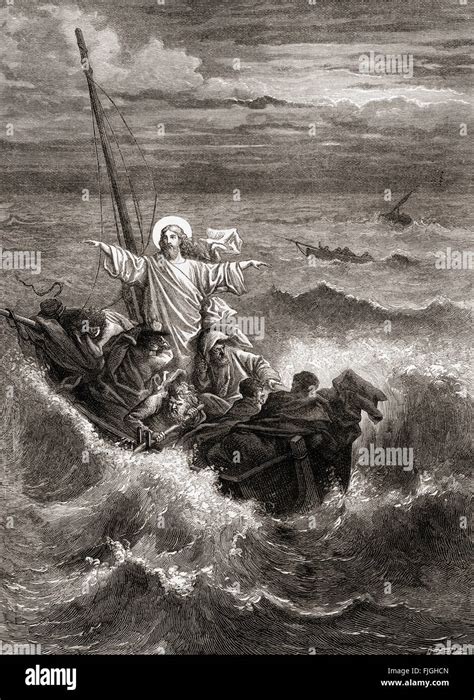 The Storm On The Sea Of Galilee Painting