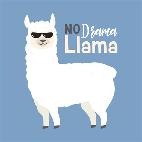 No Drama Llama - No Drama Llama - Kids T-Shirt | TeePublic