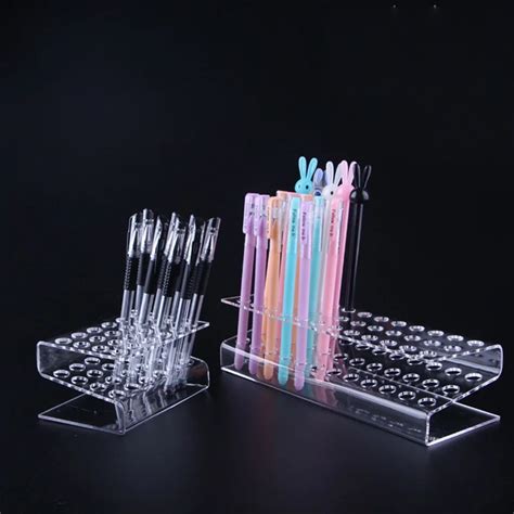 Acrylic Eyebrow Pencil Display Shelf Pen Storage Rack Pencil Organizer ...