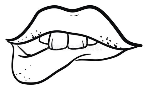 Tattoo Lips, Vector or Color Illustration Stock Vector - Illustration ...