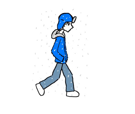 Walking Boy Gif - Draw-internet