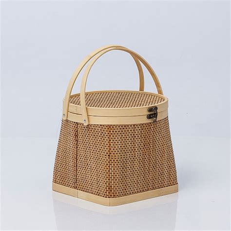 Bamboo Basket Wall Decor - Etsy