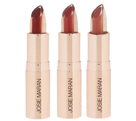 Josie Maran Holiday Argan 3 in 1 Hydrating Lipstick Trio - Page 1 — QVC.com