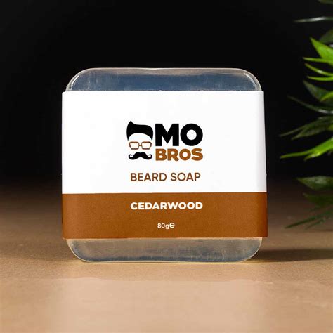 Beard Soap 80g | Beard Cleansing | Mo Bros Premium Beard Care – Mo Bro's