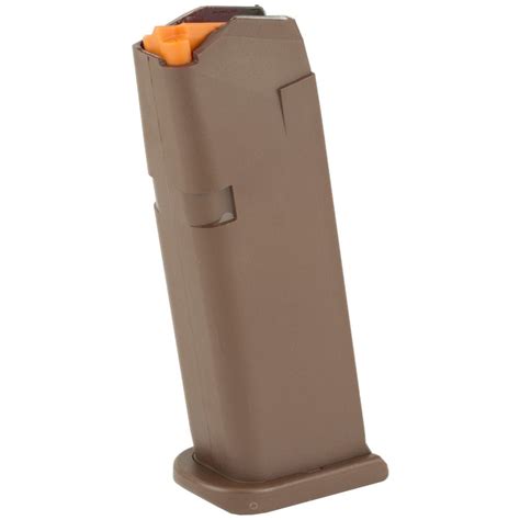 Glock 19 GEN 5 9mm 15 Round Magazine Black, FDE, ODG· DK Firearms