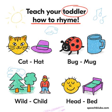 Rhyming Words With Pictures For Kids